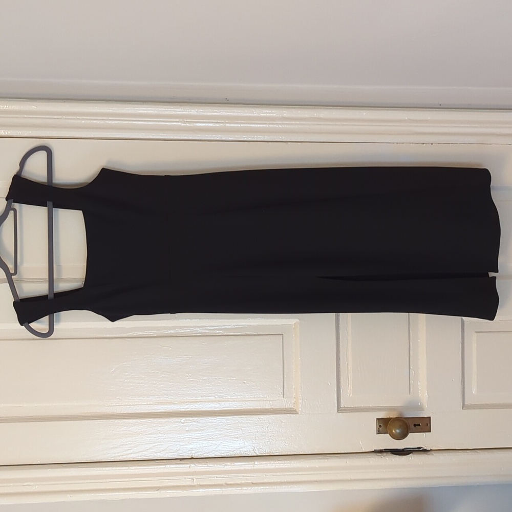 Show Me Your Mumu Bodycon Black Midi Dress Medium
